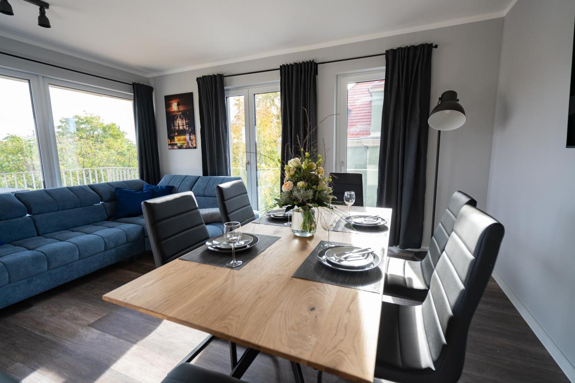 Cozy City Dream Apartment Mit Terrasse Und Parkplatz - 90M² Δρέσδη Εξωτερικό φωτογραφία
